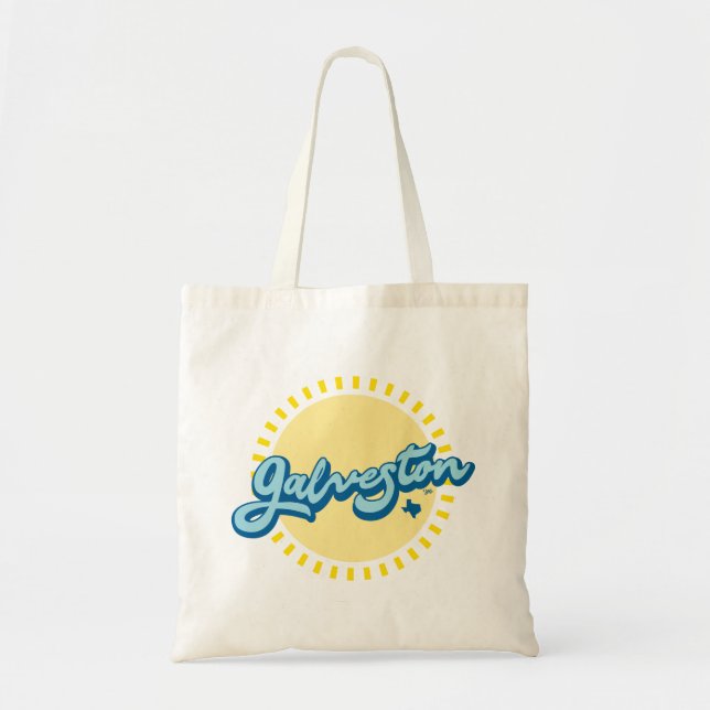 Tote Bag Galveston Island Texas (Devant)