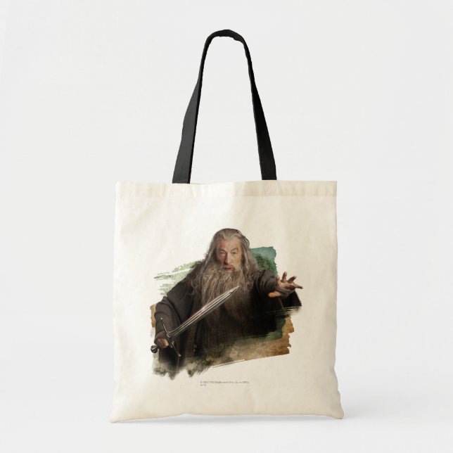Tote Bag Gandalf avec épée (Devant)