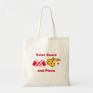 Tote Bag Garde couleur et pizza