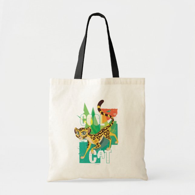 Tote Bag Garde-lions | Cool Cat Fuli (Devant)