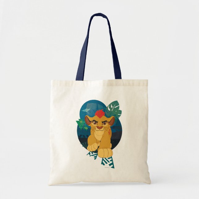 Tote Bag Garde-lions | Kion Safari graphique (Devant)