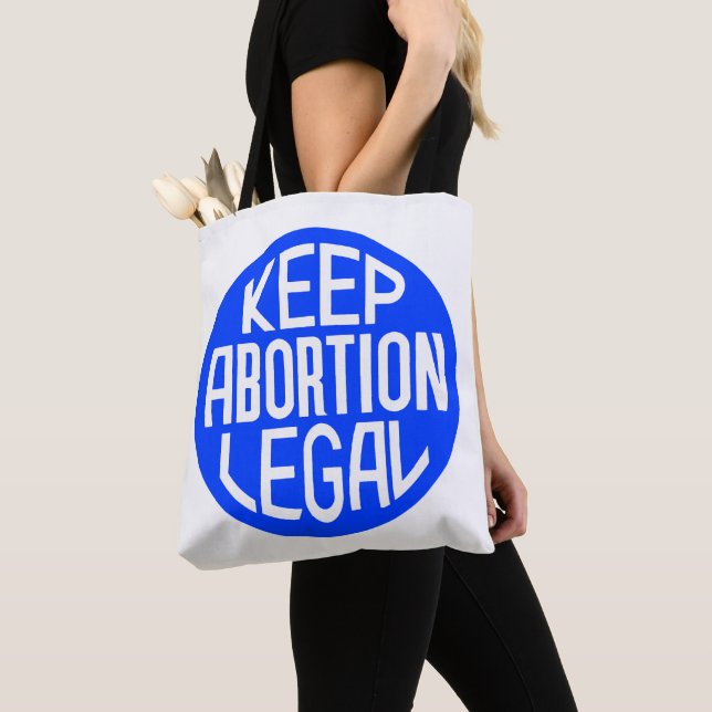 Tote Bag Garder l'avortement légal (De près)