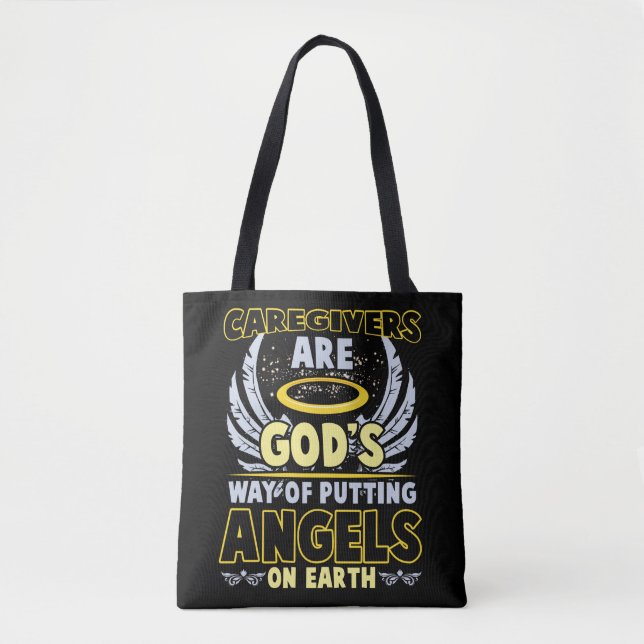 Tote Bag Gardergarten Enseignant soignant (Devant)