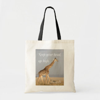Tote Bag Gardez la tête haute-Tote