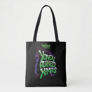 Tote Bag Gardiens de Galaxy Holiday Yondu X-Mas
