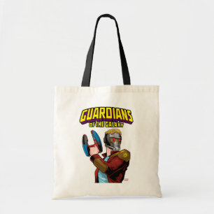 Tote Bag Gardiens de la Galaxie Star-Lord Retro Comic