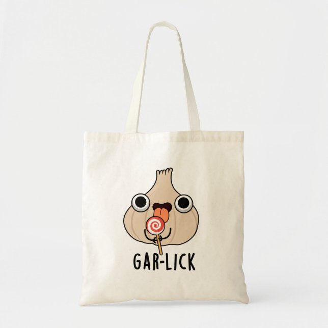 Tote Bag Garlick Funny Garlic Herb Pun (Devant)