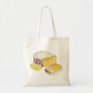 Tote Bag Gâteau citron Pound Pâte de gâteau Cuisine britann
