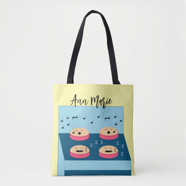 Tote Bag Gâteaux en attente - Temps 4 Froid (Devant)