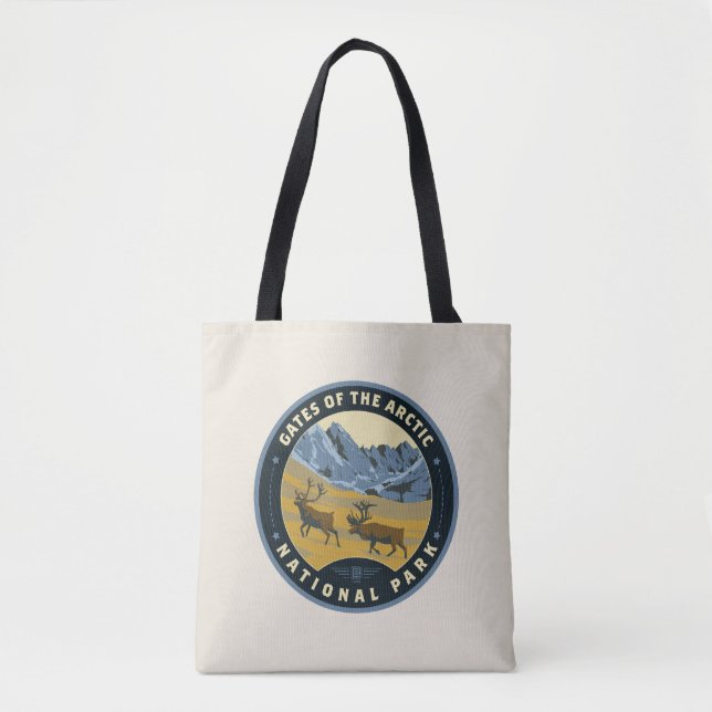 Tote Bag Gates of the Arctic National Park (Devant)