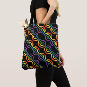 Tote Bag Gay LGBTQ Rainbow Pride Motif de bande