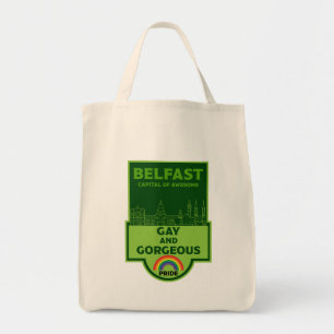 Tote Bag Gay pride Belfast - Brighton Irlande LGBT -