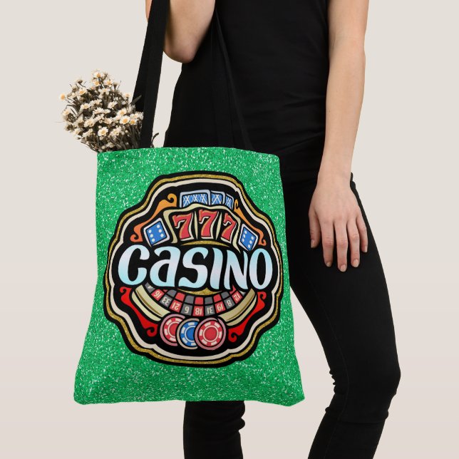 Tote Bag Gde. CASINO Tote - Voir verso (De près)