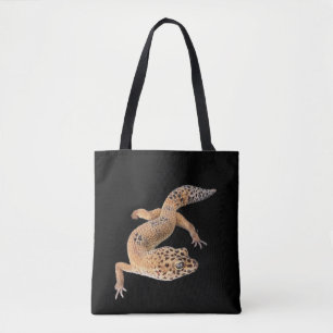 Tote Bag Gecko Léopard
