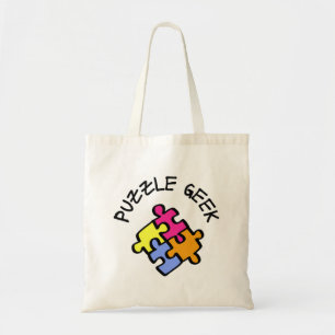 Tote Bag Geek de puzzle
