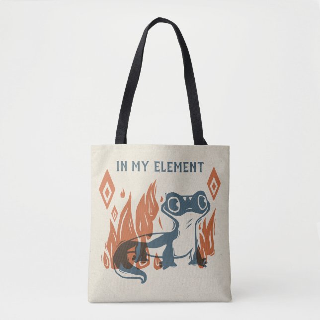 Tote Bag Gelé 2| Bruni - Dans mon élément (Devant)
