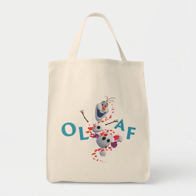 Tote Bag Gelé 2 : Olaf Dans La Brise (Devant)