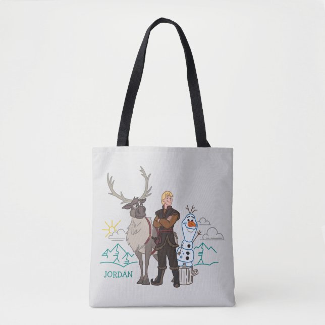Tote Bag Gelé 2| Sven, Kristoff et Olaf (Devant)