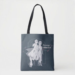 Tote Bag Gelée 2 : Anna et Elsa  Le voyage nous connecte