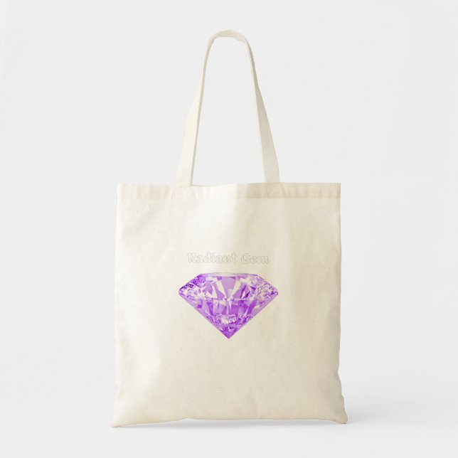 Tote Bag Gem rayonnant (Devant)