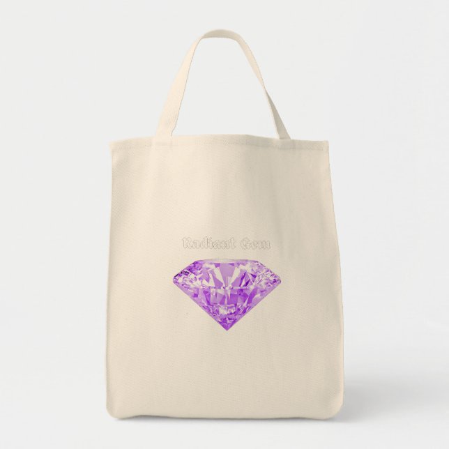 Tote Bag Gem rayonnant (Devant)
