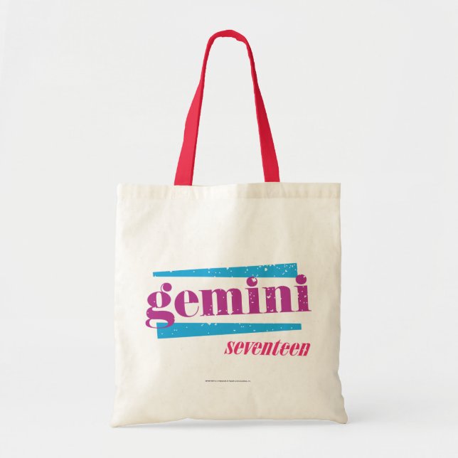 Tote Bag Gémeaux pourpres (Devant)