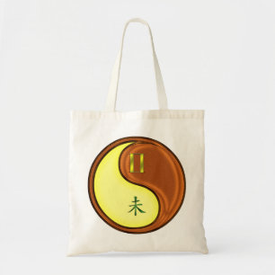 Tote Bag Gemini et chèvre de bois