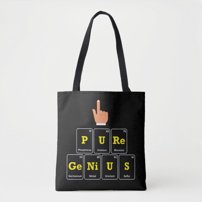 Tote Bag Génie pur (Devant)