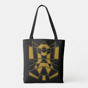 Tote Bag Geo #545 Or