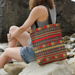 Tote Bag Geo ethnie aztèque