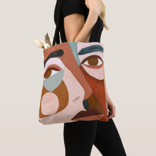 Tote Bag Geo font face à Upclose
