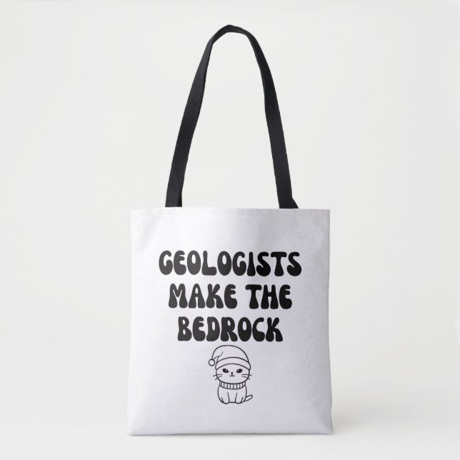 Tote Bag Géologue (Devant)
