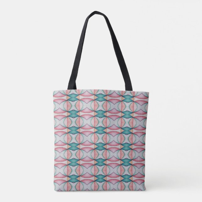 Tote Bag Géométrie Pastel (Dos)