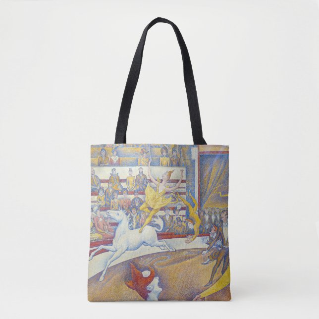 Tote Bag Georges Seurat - Le Cirque (Devant)