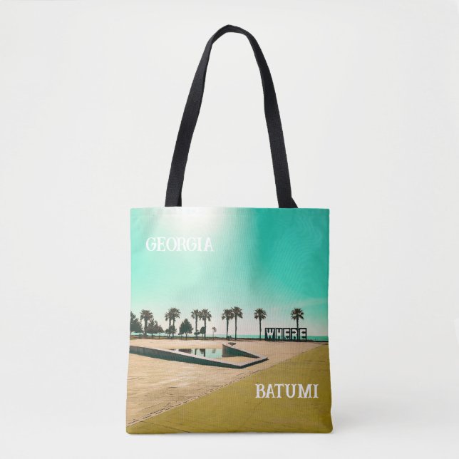 Tote Bag Géorgie Batumi Architecture Paysage (Devant)