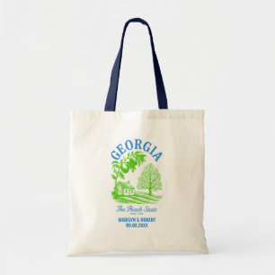Tote Bag Géorgie Mariage Bienvenue Cadeau de Bridesmaid, In