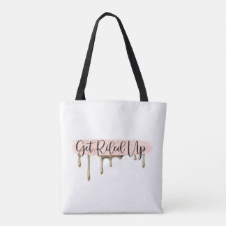 Tote Bag Get a agacé vers le haut de Fourre-tout
