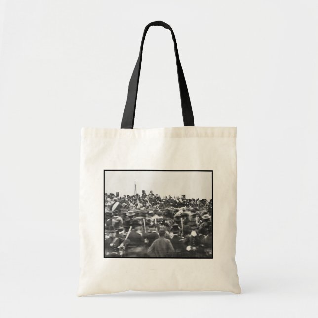 Tote Bag Gettysburg Allocution du Président Abraham Lincoln (Devant)