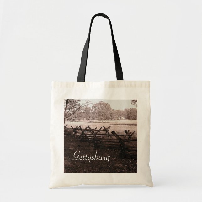 Tote Bag Gettysburg - budget Fourre-tout de champ de (Devant)