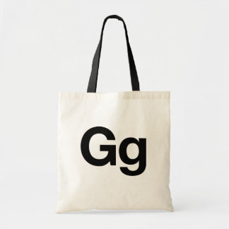 Tote Bag Gg helvetica