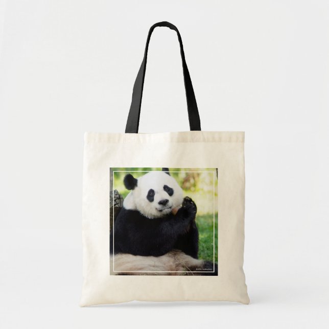 Tote Bag Giant Panda assis (Devant)