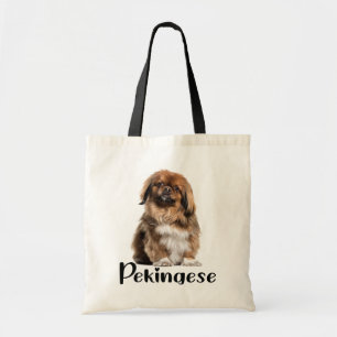 Tote Bag Gift Amoureux des chiens Puppy Pekingese