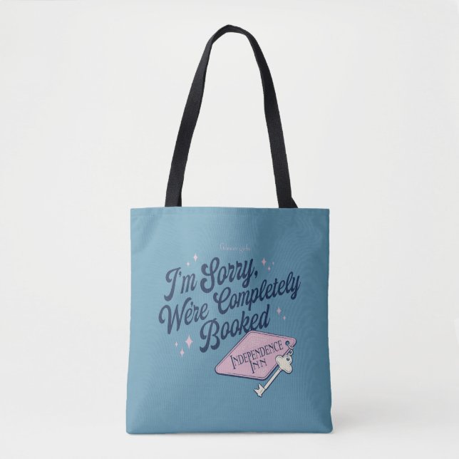 Tote Bag Gilmore Girls Completely Booked Design (Devant)