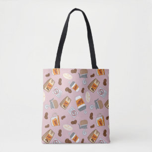 Tote Bag Gilmore Girls   Luke's Diner Coffee Motif