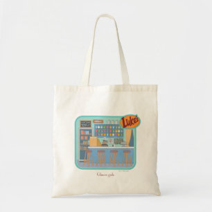 Tote Bag Gilmore Girls Luke's Diner Graphic