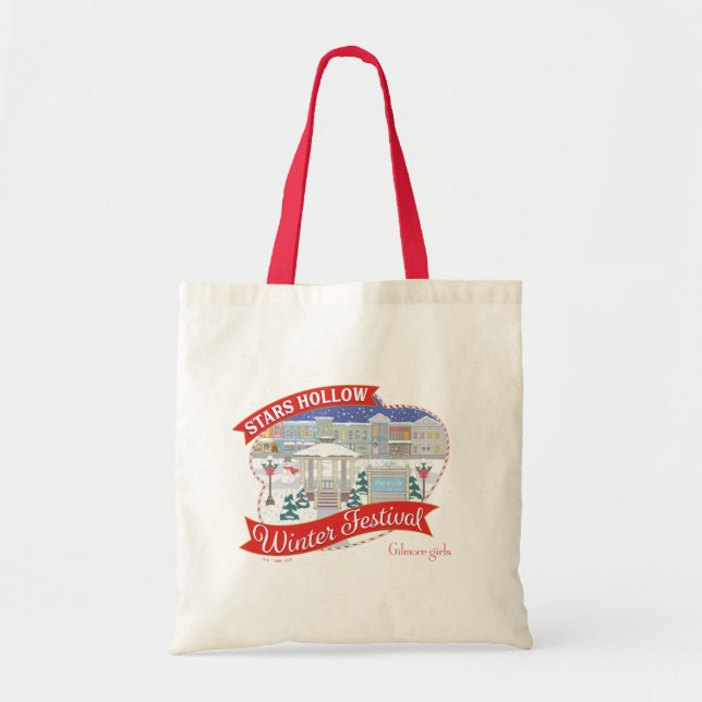 Tote Bag Gilmore Girls | Stars Hollow Winter Festival (Devant)