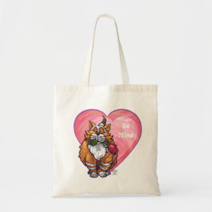 Tote Bag Ginger Cat Saint-Valentin