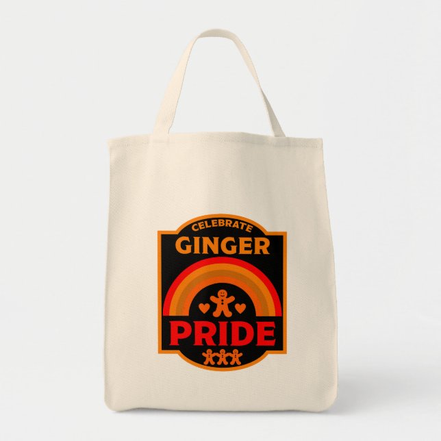 Tote Bag Ginger Haired Pride (Devant)