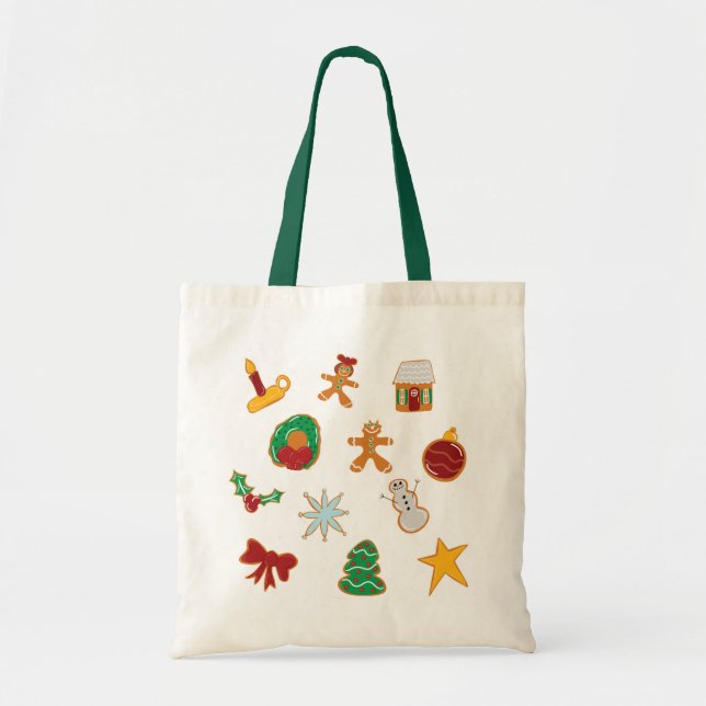 Tote Bag Gingerbread Cookie (Devant)