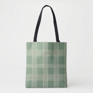 Tote Bag Gingham à carreaux Cottagecore classique